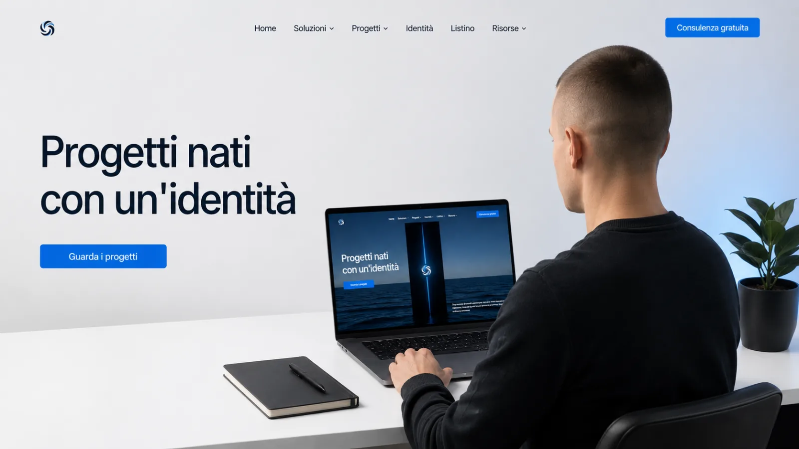 Anteprima desktop sito web